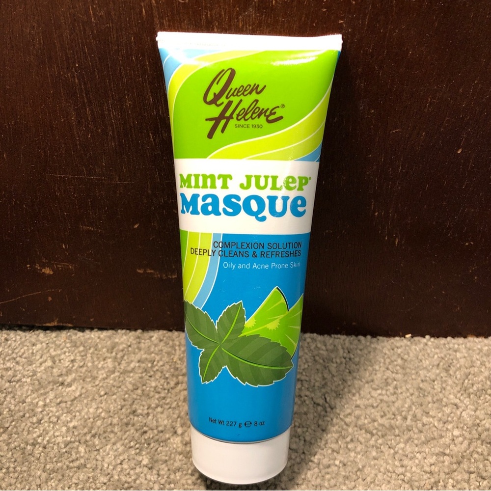 Queen Helene Mint Julep Masque, Original Acne & Pore Treatment, 8oz Tube